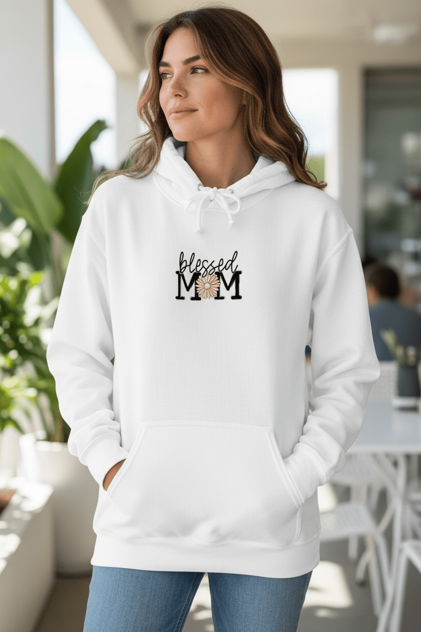 Blessed Mom™ Hoodie – Women’s Faith Essential - SuNise & Co