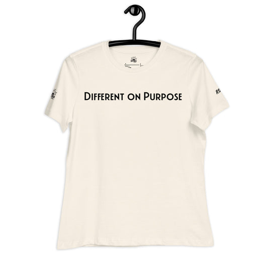 DIFFERENT ON PURPOSE Women's Tee — R.12.1.2 - SuNise & Co
