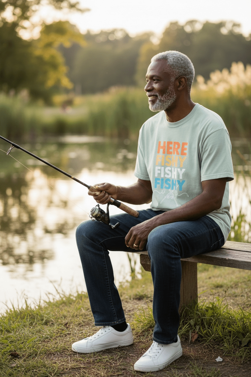 Here Fishy Fishy TShirt - SuNise & Co