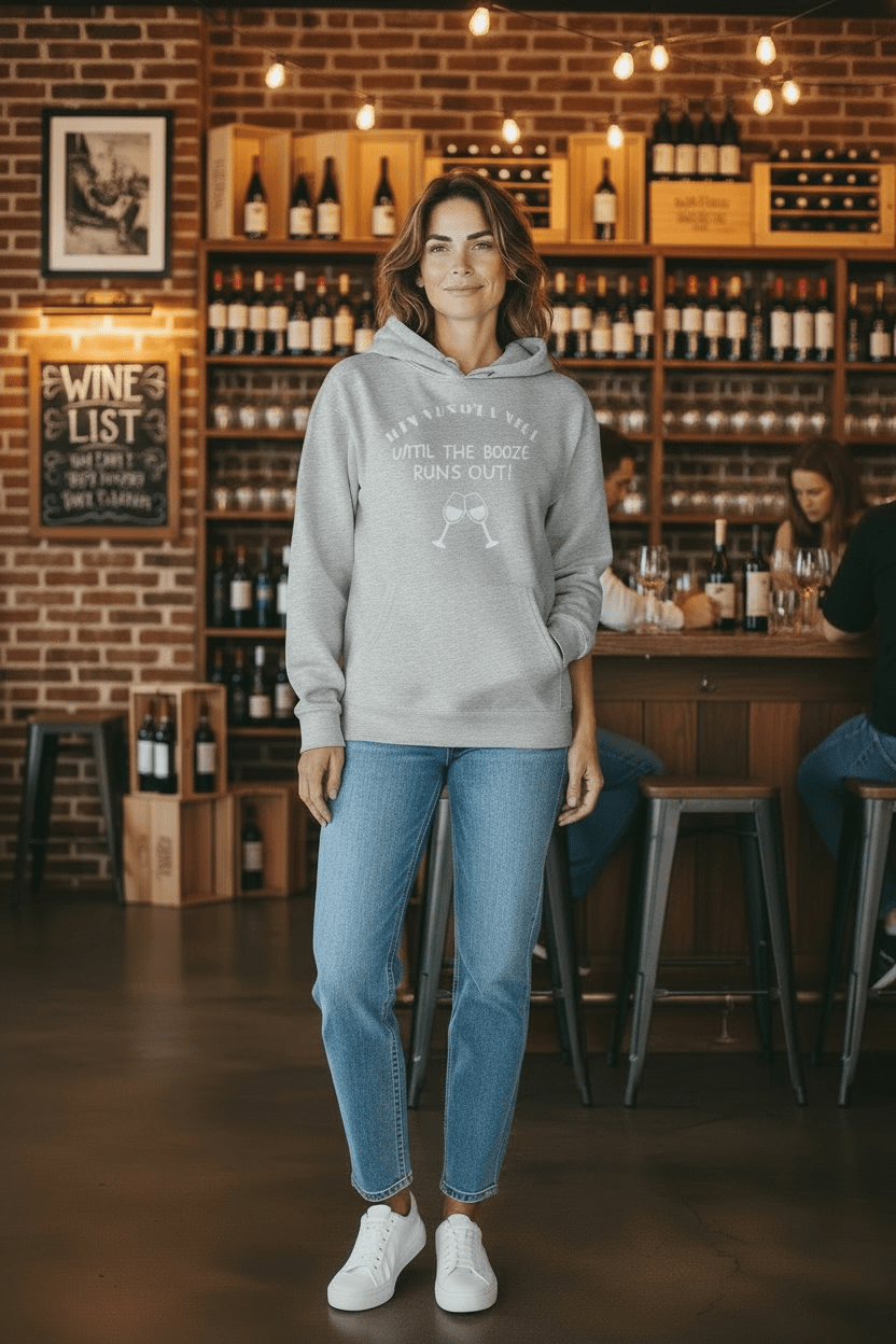 Wine a Little Hoodie - SuNise & Co