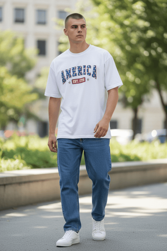 All - American Classic Tee – EST. 1776 🇺🇸 - SuNise & Co