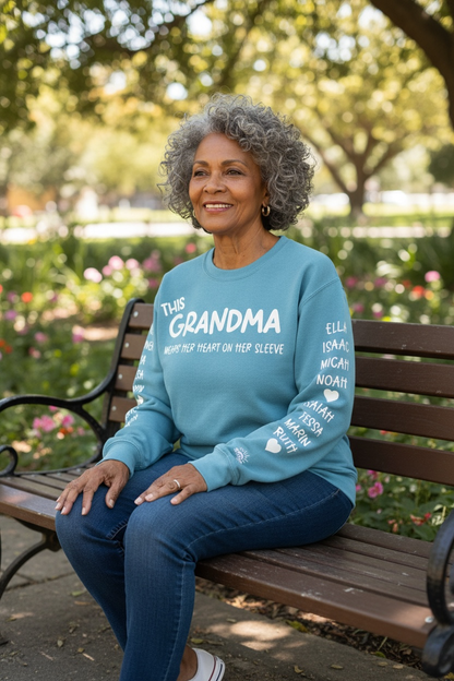 Custom “This [Name]” Family Sweatshirt – Personalized Names Sleeve Crewneck - SuNise & Co