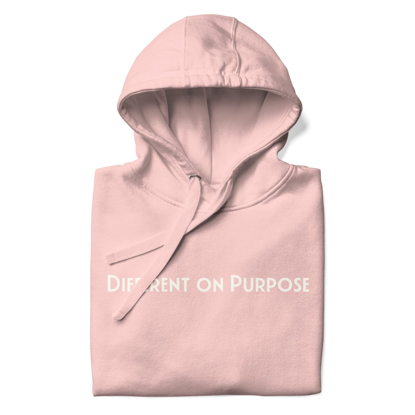 DIFFERENT ON PURPOSE Hoodie In Pink — R.12.1.2 - SuNise & Co