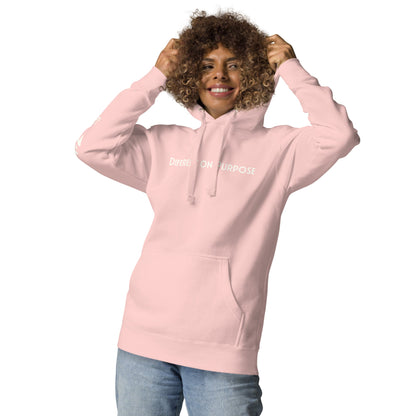DIFFERENT ON PURPOSE Hoodie In Pink — R.12.1.2 - SuNise & Co