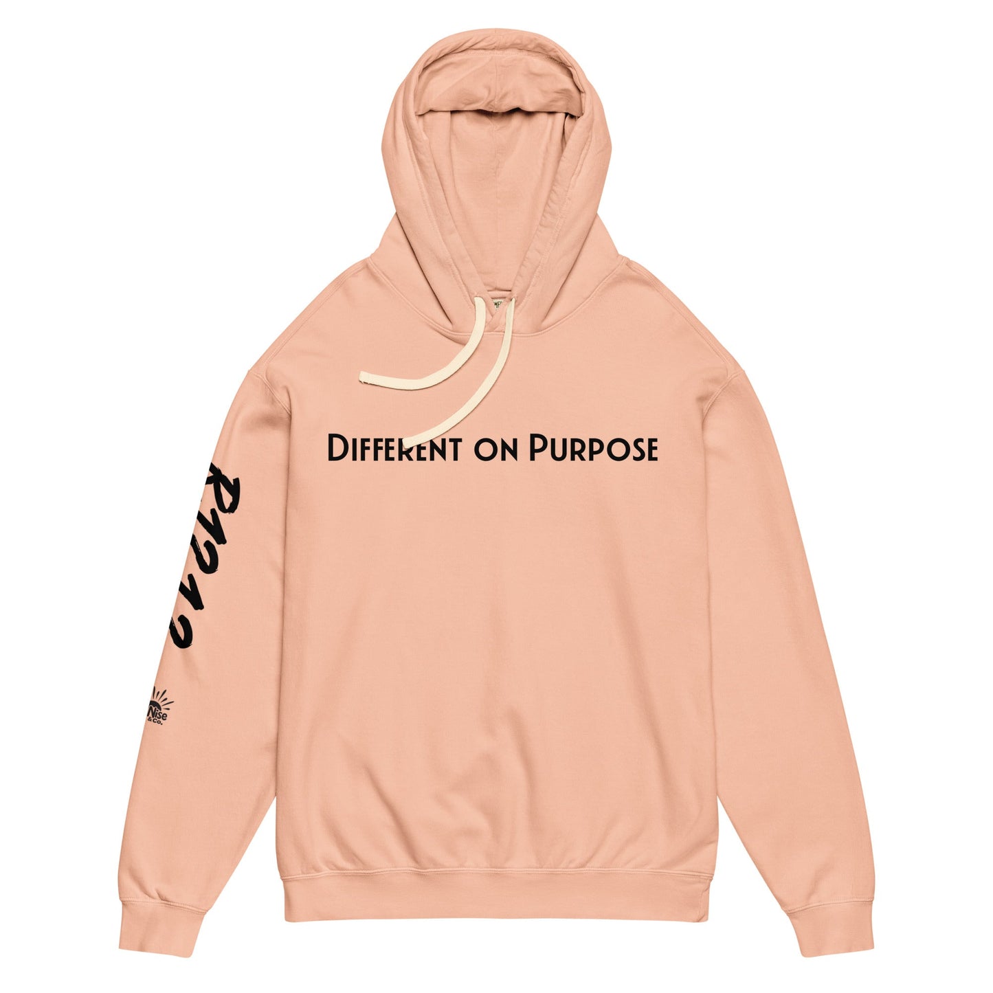 DIFFERENT ON PURPOSE Hoodie — R.12.1.2 - SuNise & Co