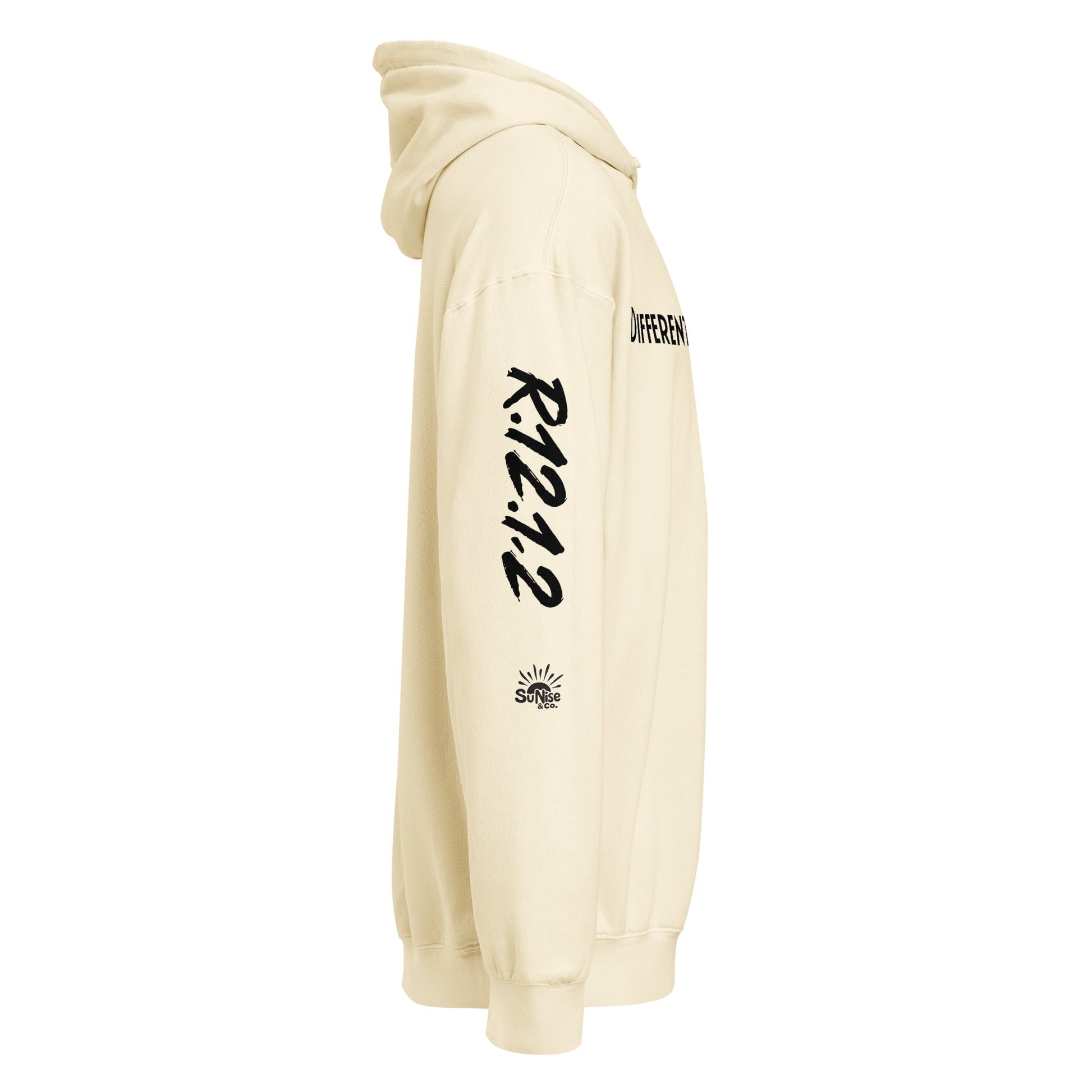 DIFFERENT ON PURPOSE Hoodie — R.12.1.2 - SuNise & Co