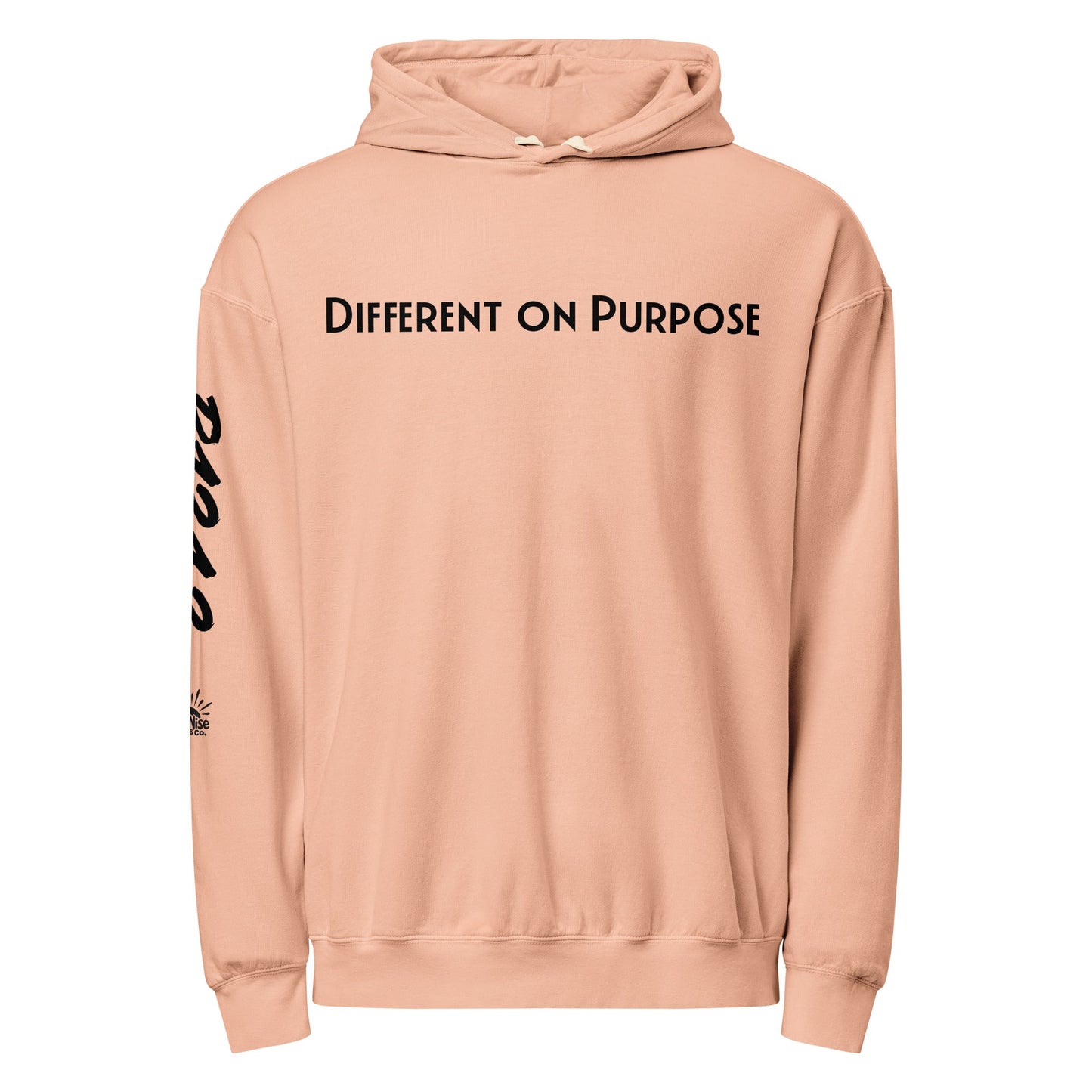 DIFFERENT ON PURPOSE Hoodie — R.12.1.2 - SuNise & Co
