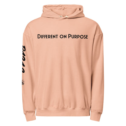 DIFFERENT ON PURPOSE Hoodie — R.12.1.2 - SuNise & Co