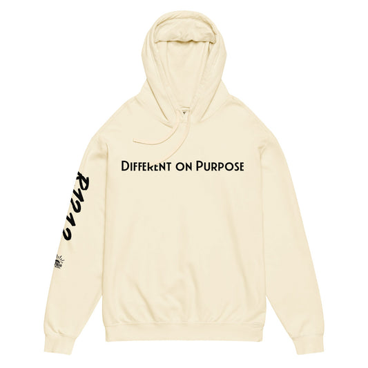 DIFFERENT ON PURPOSE Hoodie — R.12.1.2 - SuNise & Co