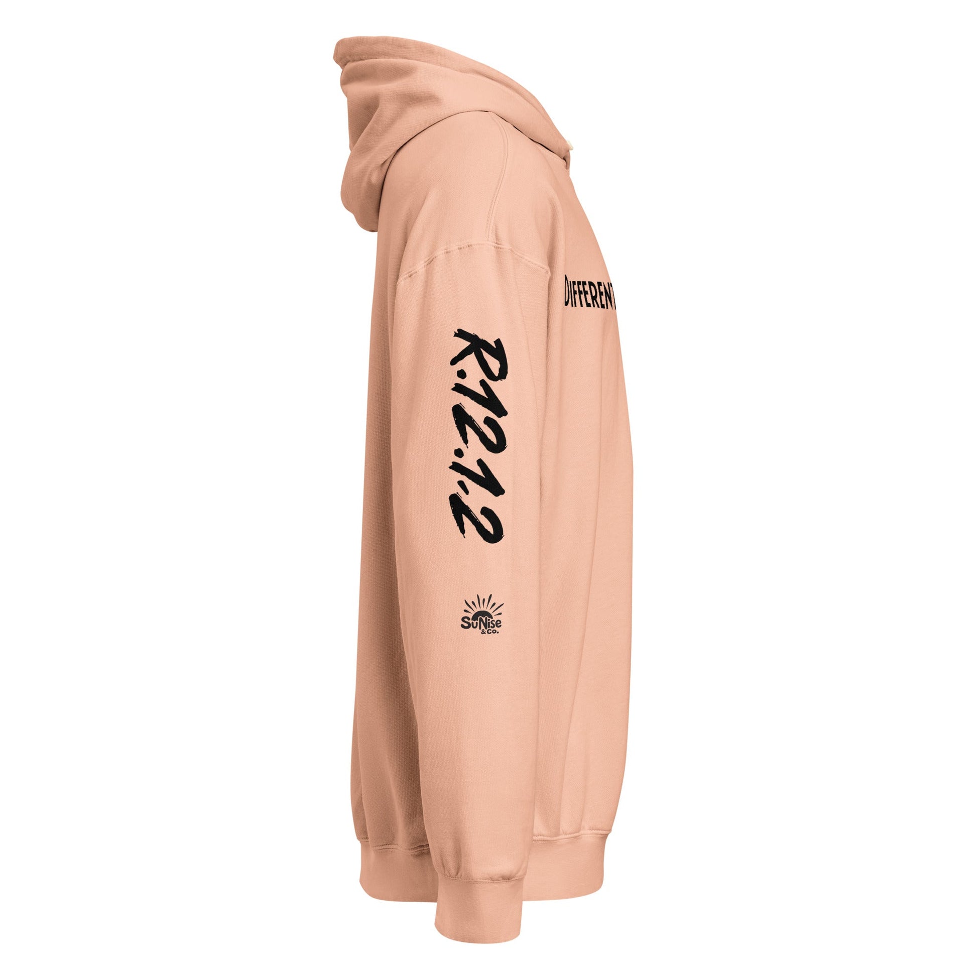 DIFFERENT ON PURPOSE Hoodie — R.12.1.2 - SuNise & Co