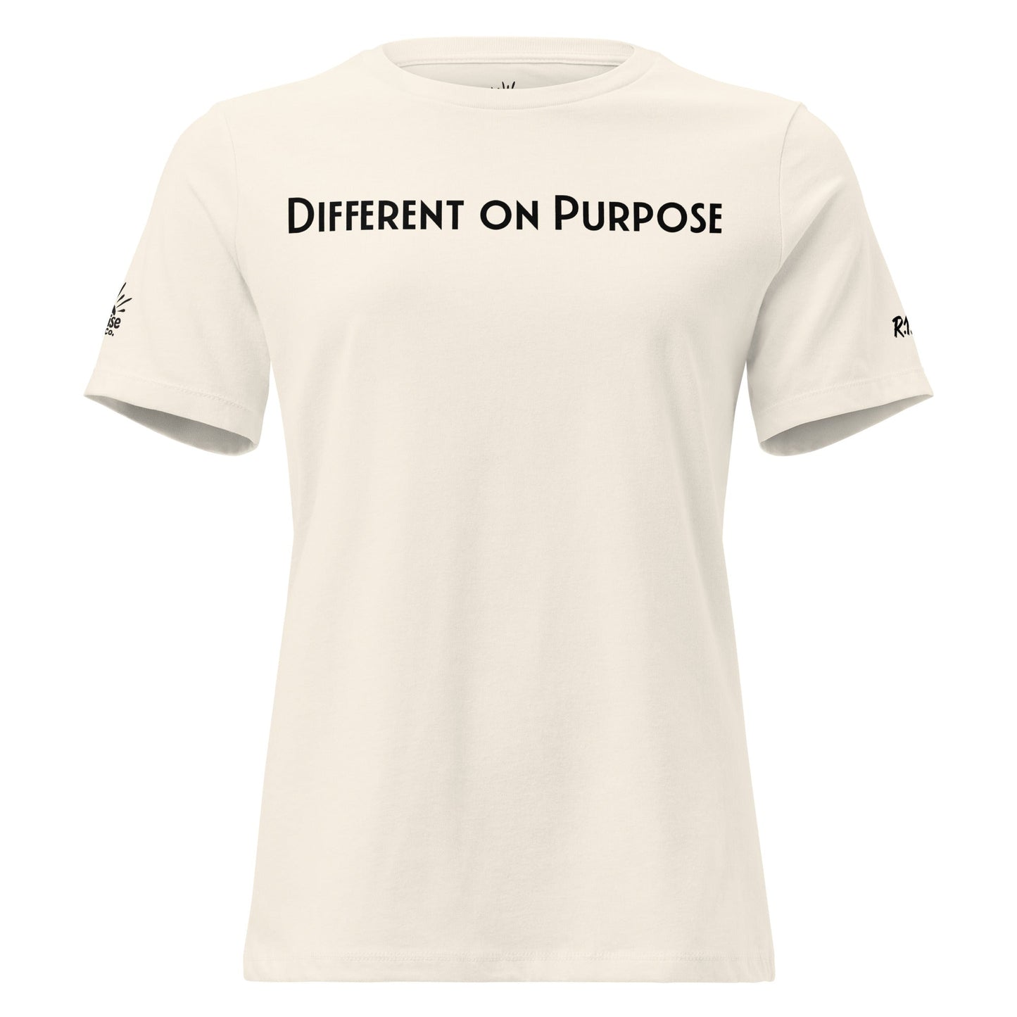 DIFFERENT ON PURPOSE Women's Tee — R.12.1.2 - SuNise & Co