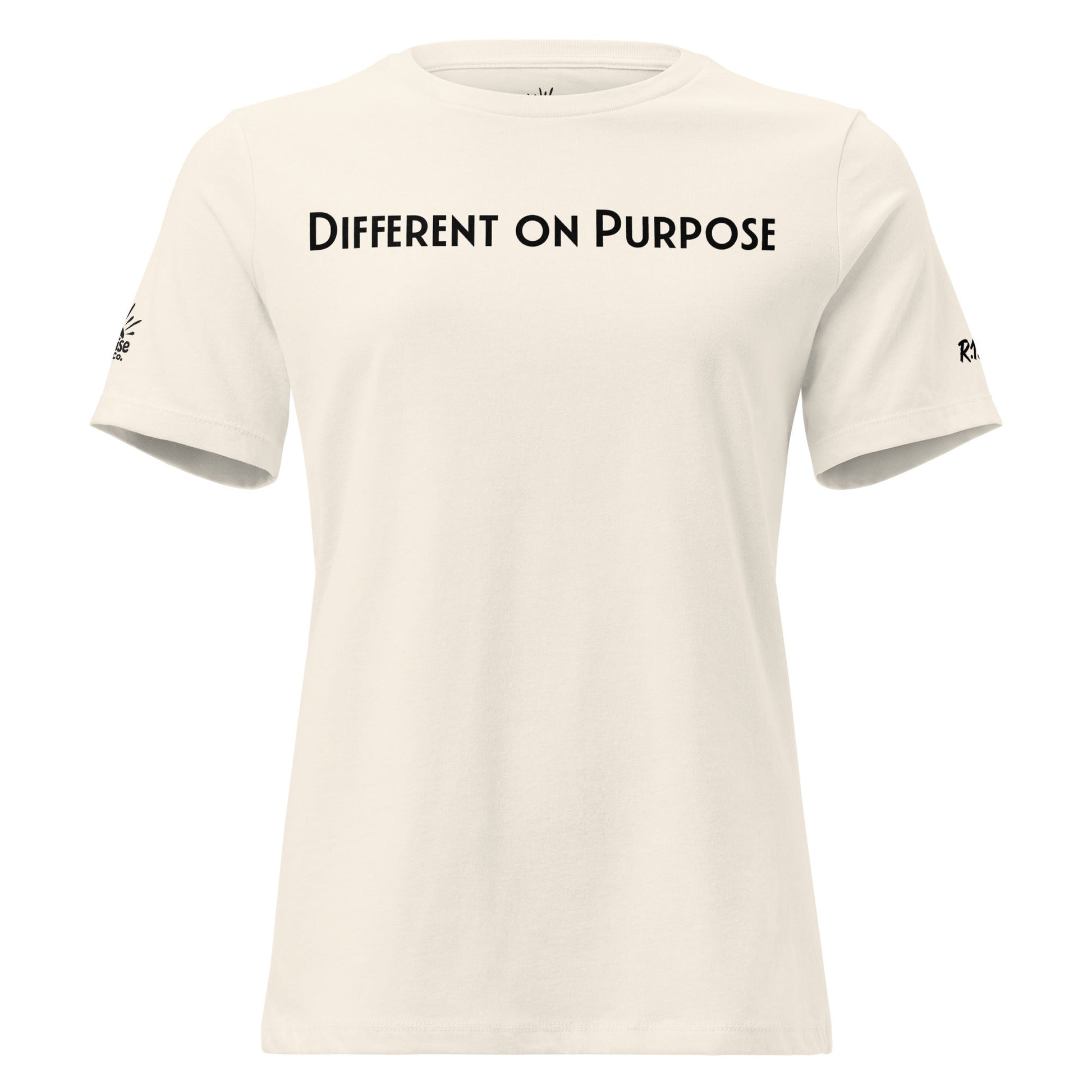 DIFFERENT ON PURPOSE Women's Tee — R.12.1.2 - SuNise & Co