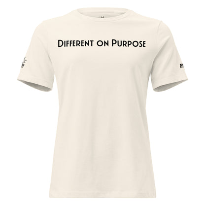 DIFFERENT ON PURPOSE Women's Tee — R.12.1.2 - SuNise & Co