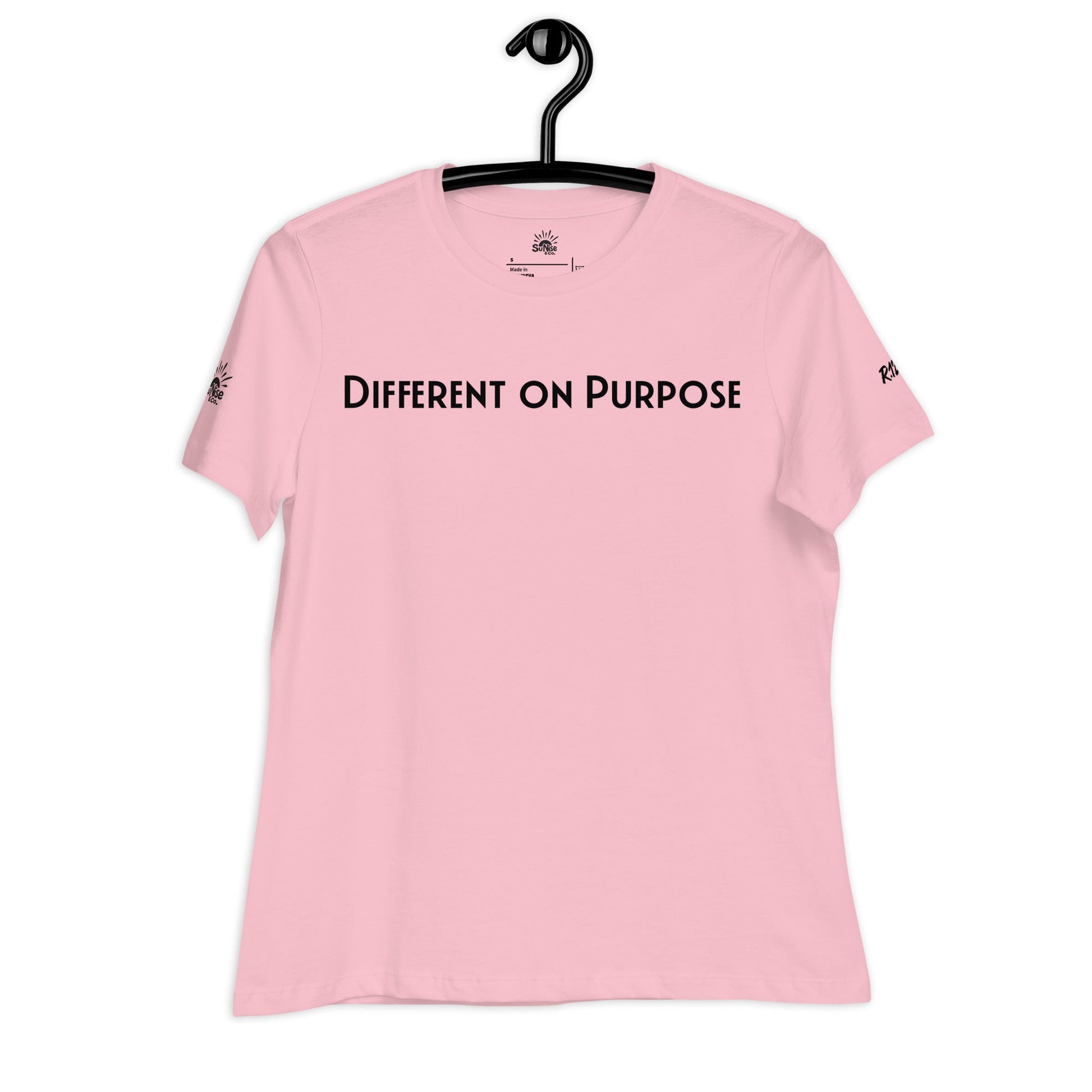 DIFFERENT ON PURPOSE Women's Tee — R.12.1.2 - SuNise & Co