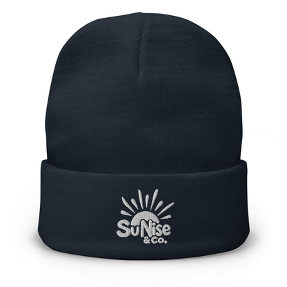 Embroidered Beanie - SuNise & Co
