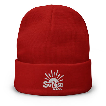 Embroidered Beanie - SuNise & Co