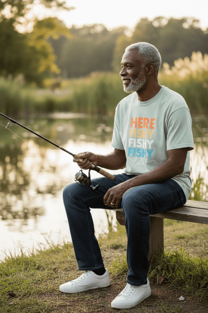 Here Fishy Fishy TShirt - SuNise & Co