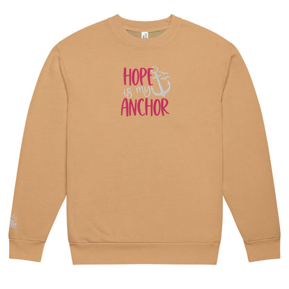 Hope Is My Anchor Sweatshirt - SuNise & Co