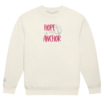 Hope Is My Anchor Sweatshirt - SuNise & Co