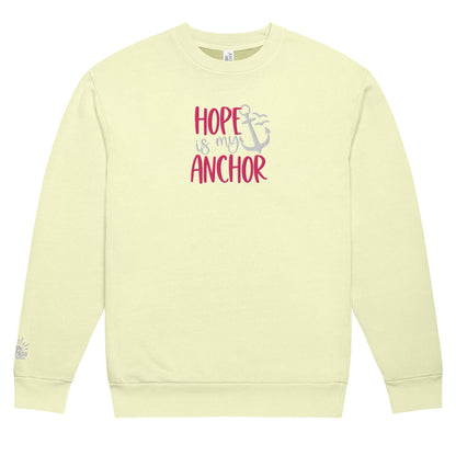 Hope Is My Anchor Sweatshirt - SuNise & Co