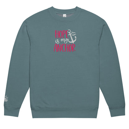 Hope Is My Anchor Sweatshirt - SuNise & Co