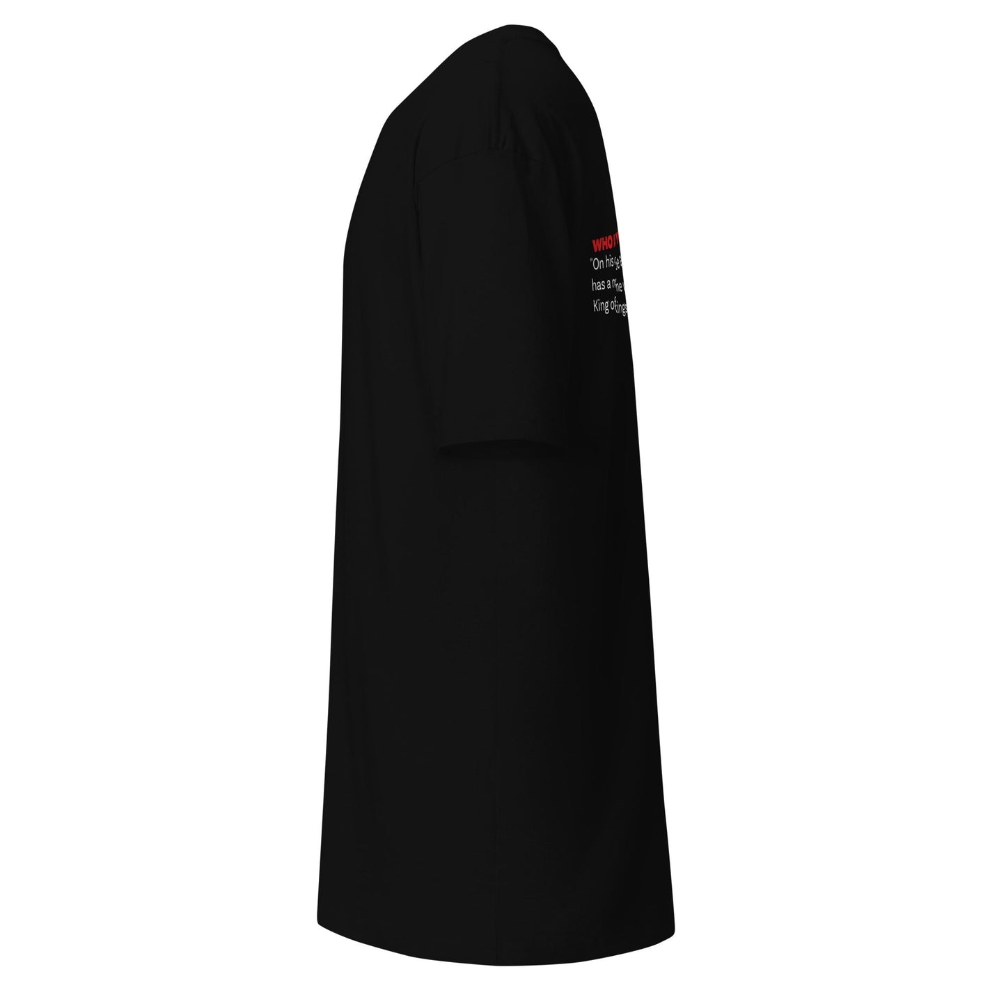 Jesus is my KING - Men’s Premium heavyweight tee - SuNise & Co