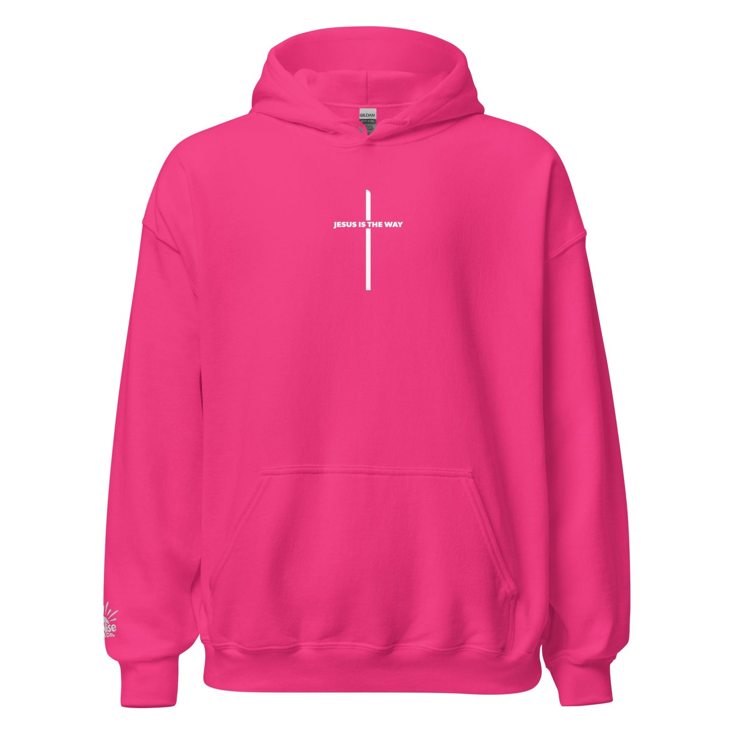 Jesus is the way Hoodie - SuNise & Co