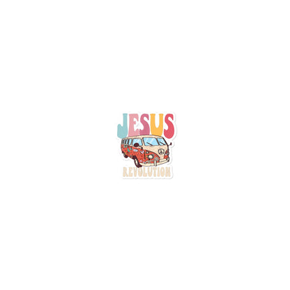 Jesus Revolution Bubble - free stickers - SuNise & Co