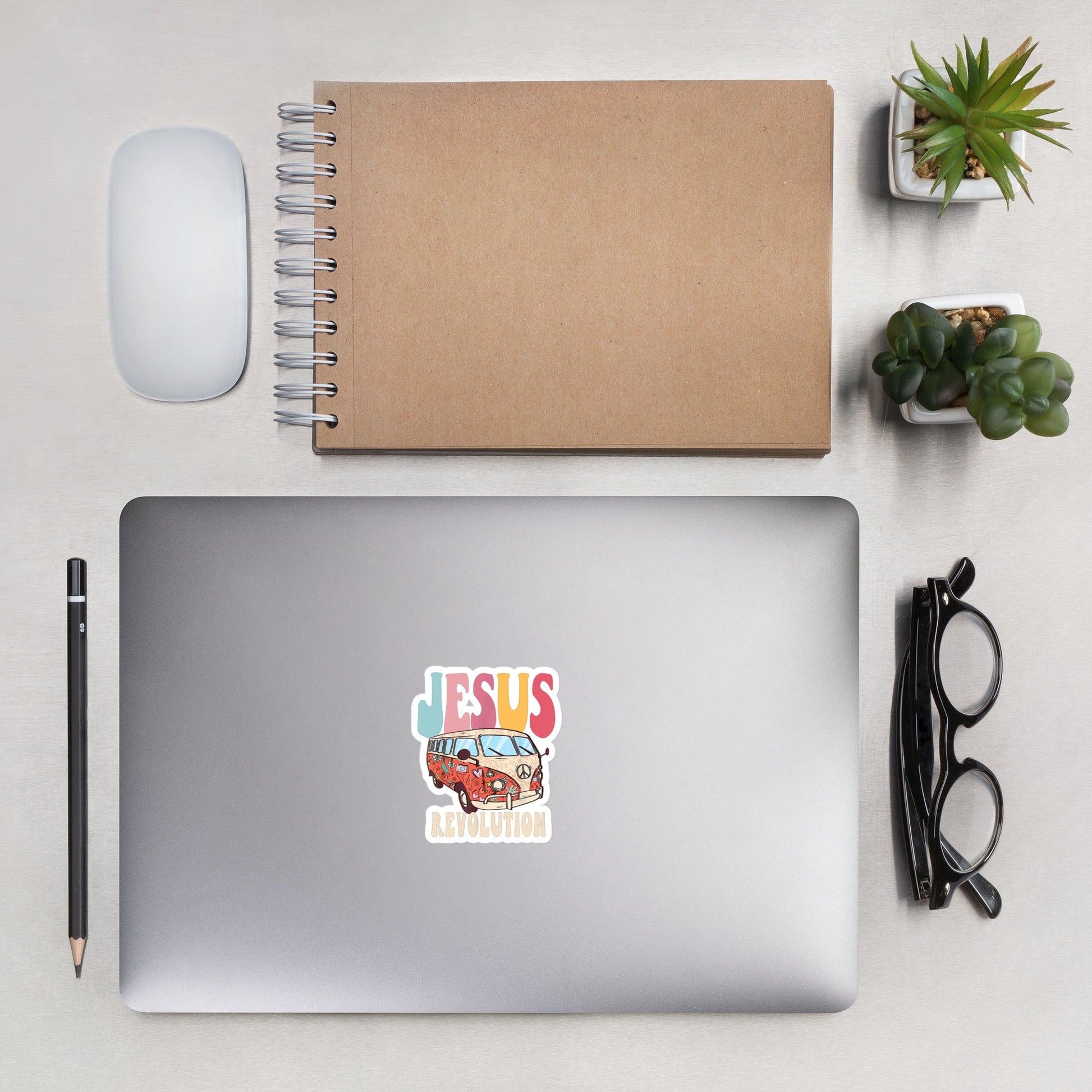 Jesus Revolution Bubble - free stickers - SuNise & Co
