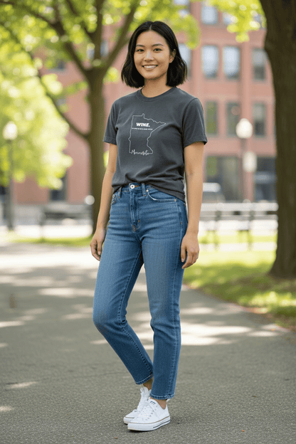 Minnesota Wine Tee – Local Pride Graphic Shirt - SuNise & Co