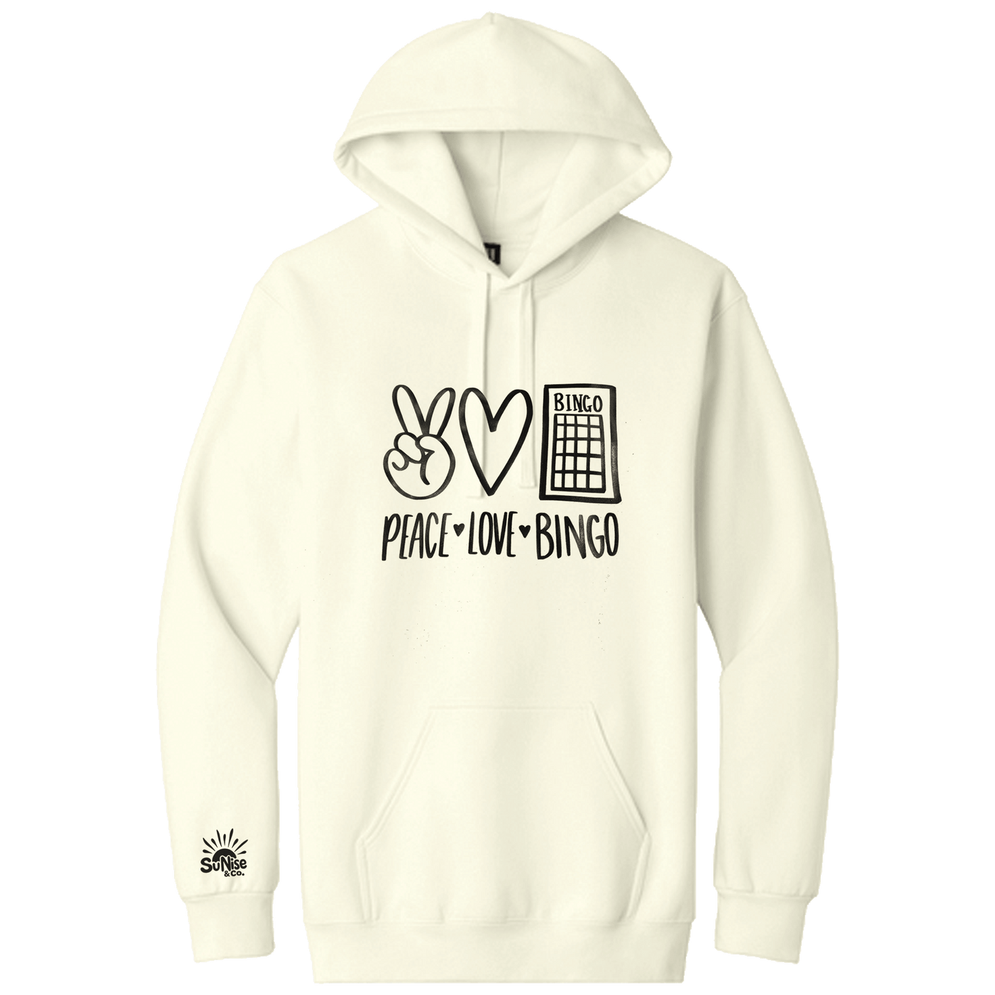 Peace • Love • Bingo Hoodie - SuNise & Co