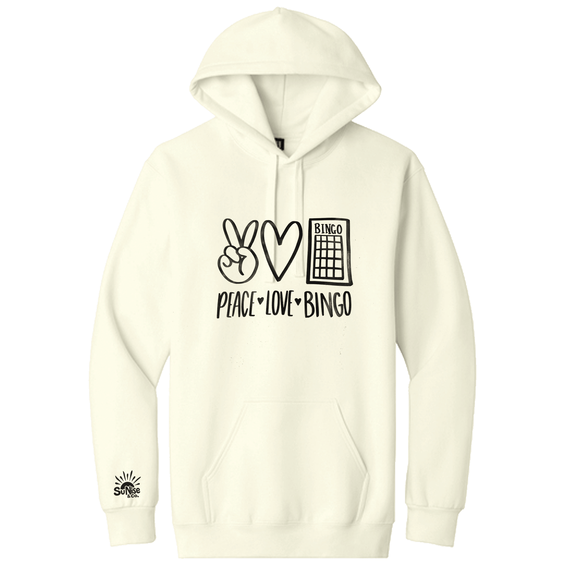 Peace • Love • Bingo Hoodie - SuNise & Co