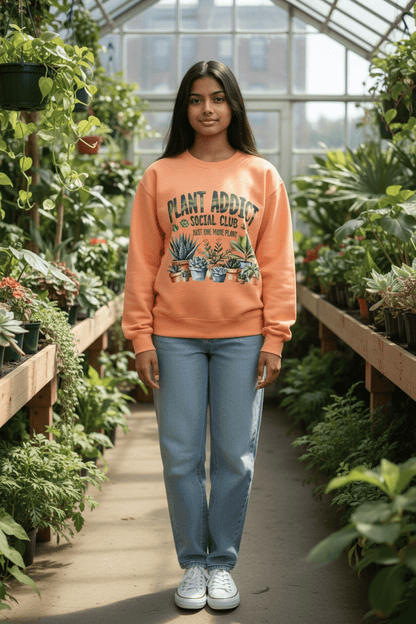 Plant Addict Social Club Crewneck Sweatshirt - SuNise & Co