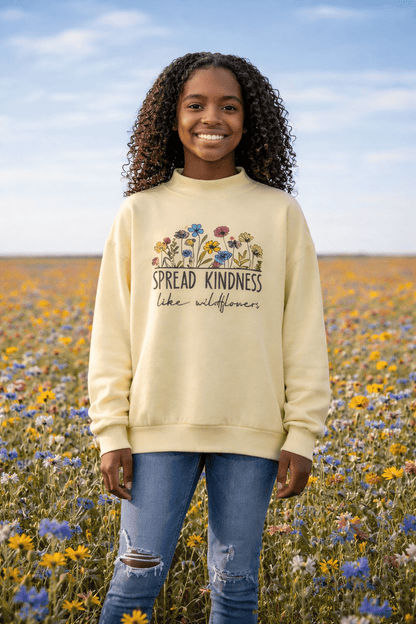 Spread Kindness™ Crewneck – Everyday Statement Sweatshirt - SuNise & Co