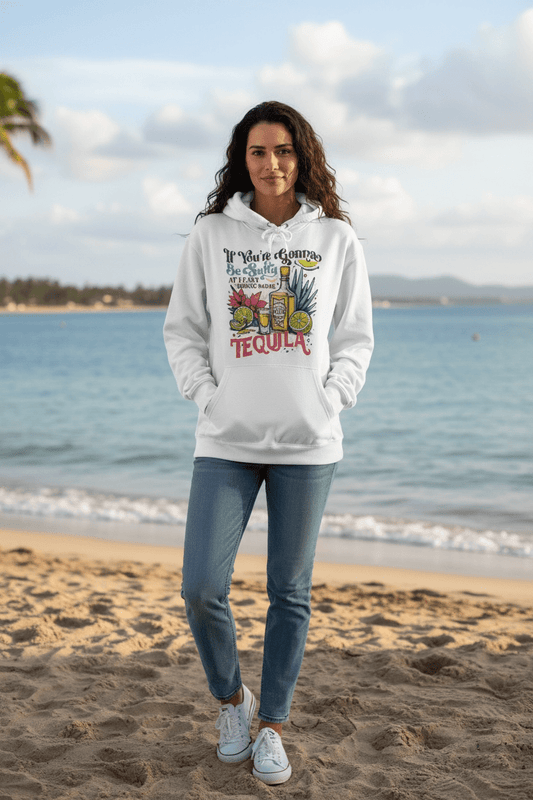 Tequila State of Mind Hoodie – Vacation Graphic Sweatshirt - SuNise & Co