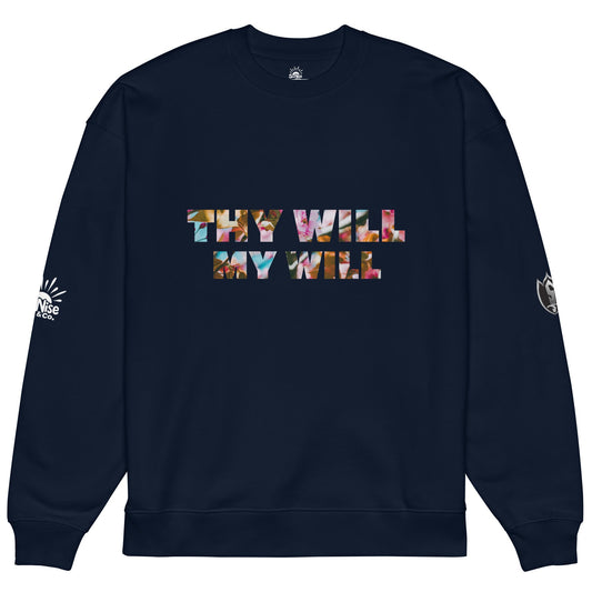 ThyWill MyWill Unisex organic oversized sweatshirt - SuNise & Co