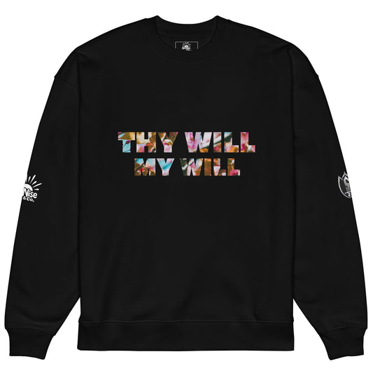 ThyWill MyWill Unisex organic oversized sweatshirt - SuNise & Co