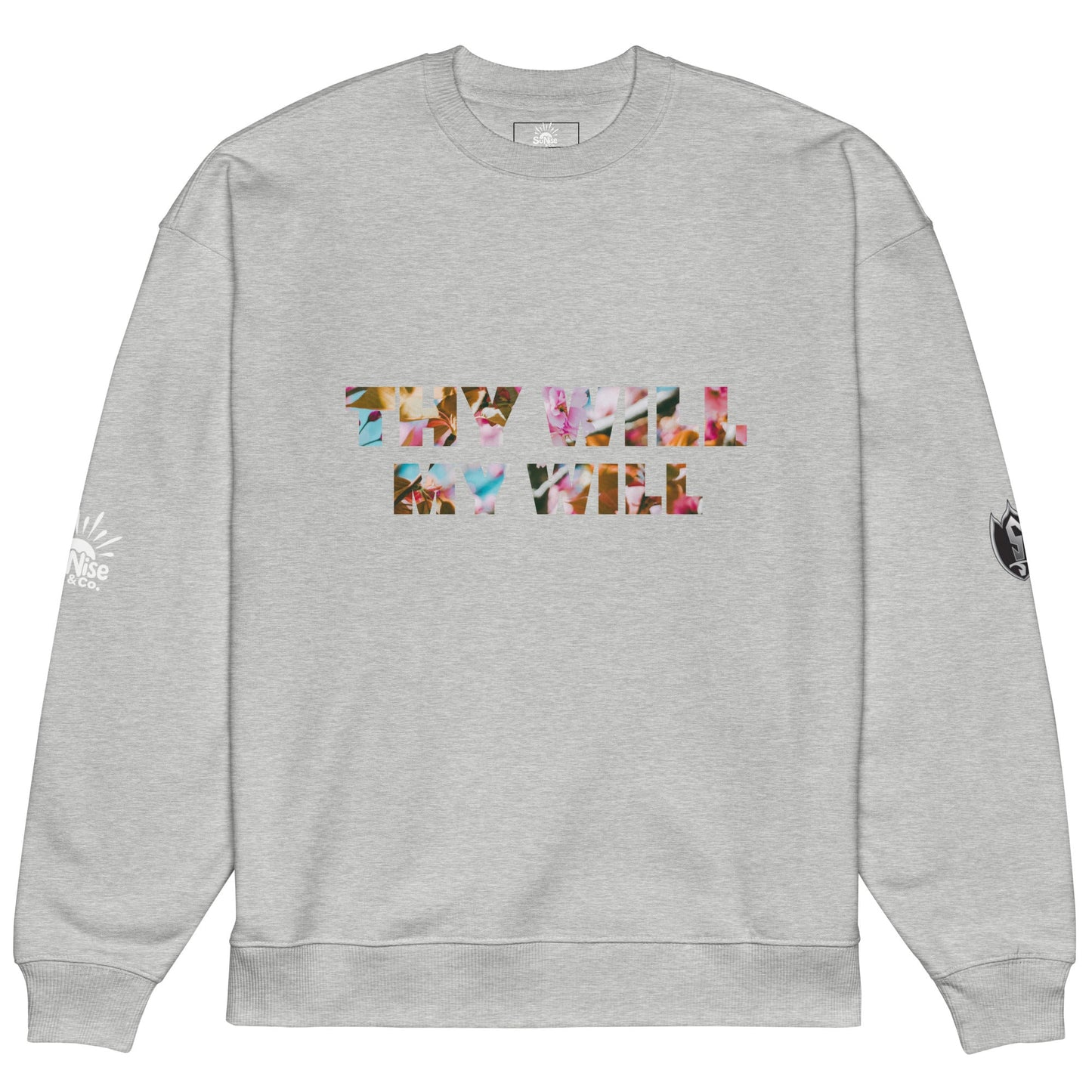 ThyWill MyWill Unisex organic oversized sweatshirt - SuNise & Co