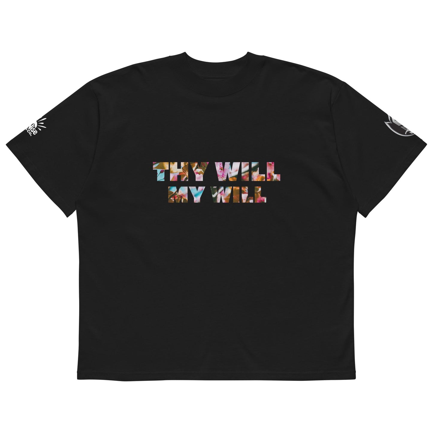 Unisex organic oversized high neck t-shirt - SuNise & Co