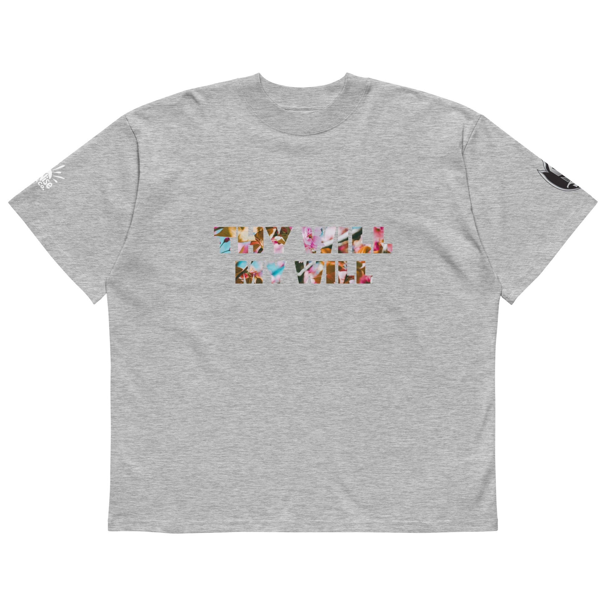 Unisex organic oversized high neck t-shirt - SuNise & Co