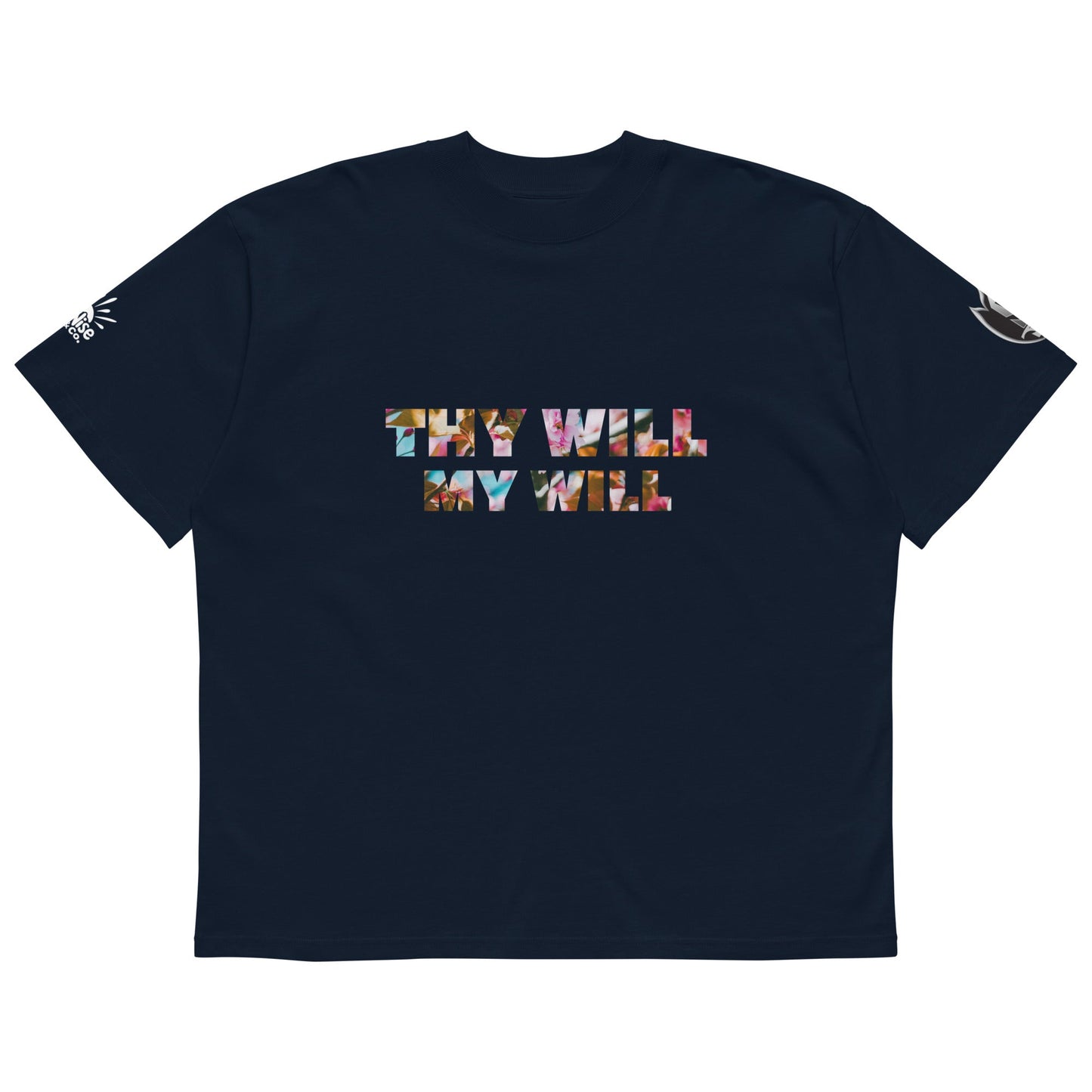 Unisex organic oversized high neck t-shirt - SuNise & Co