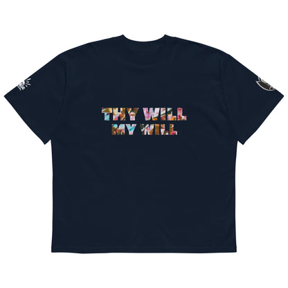 Unisex organic oversized high neck t-shirt - SuNise & Co