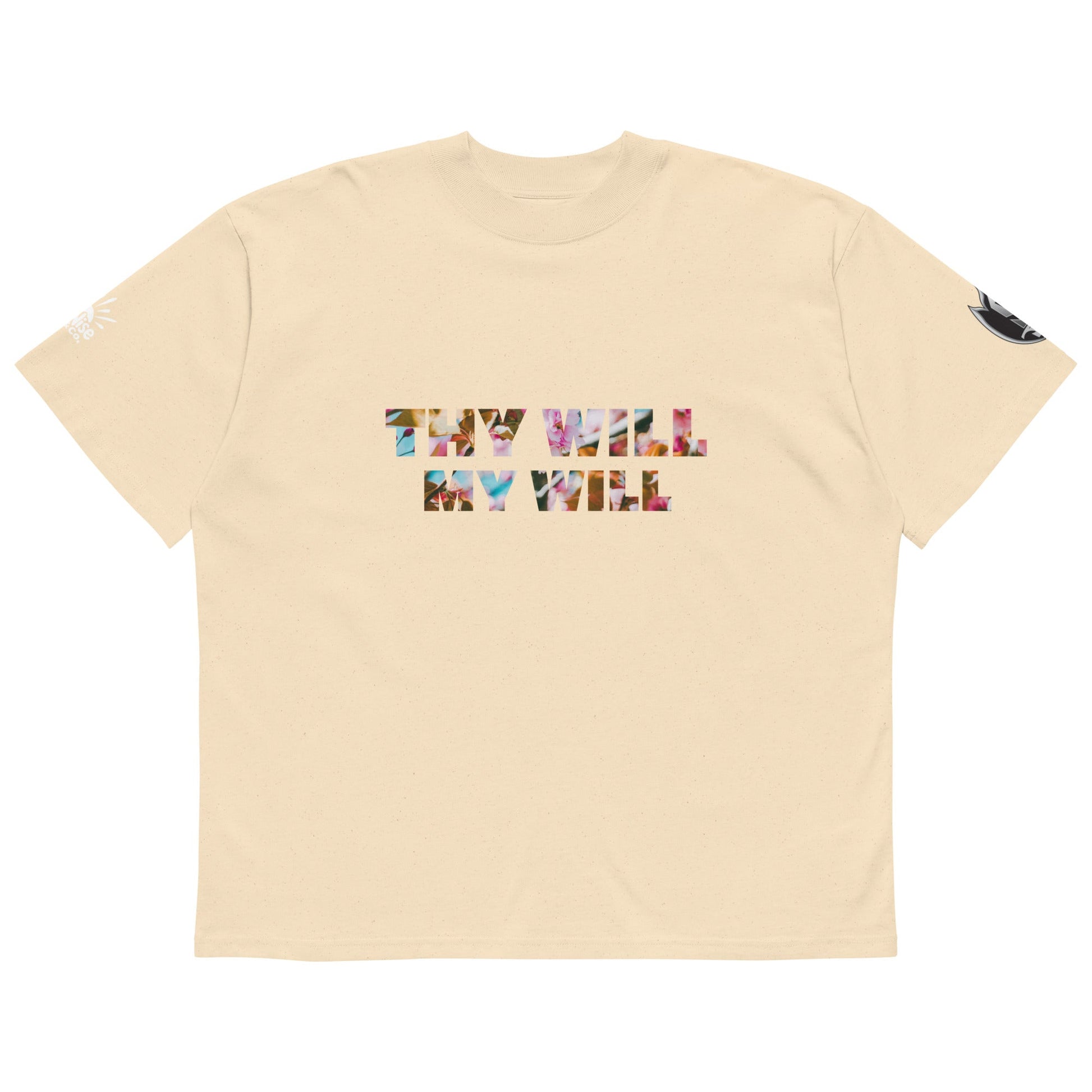 Unisex organic oversized high neck t-shirt - SuNise & Co