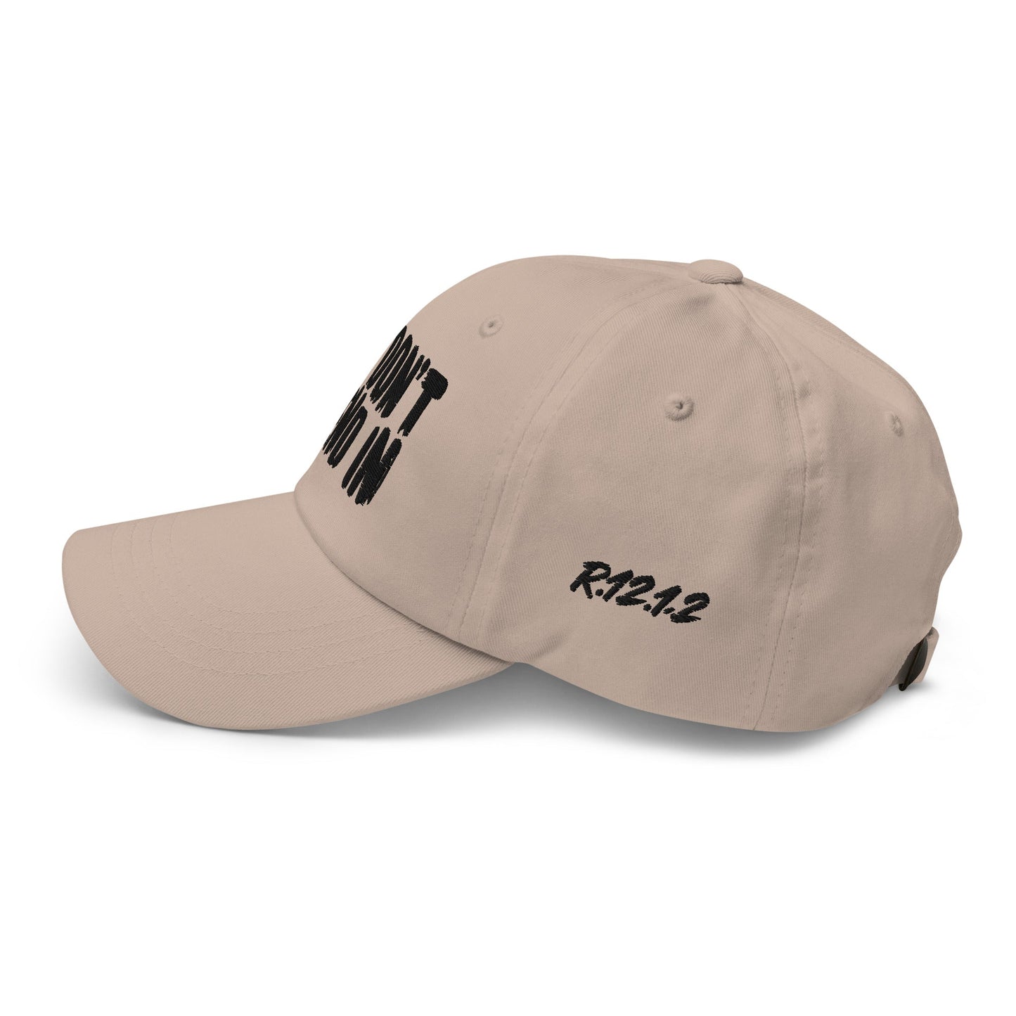 WE DON’T BLEND IN Cap — R.12.1.2 - SuNise & Co