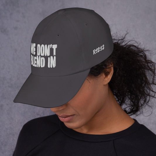 WE DON’T BLEND IN Cap — R.12.1.2 - SuNise & Co
