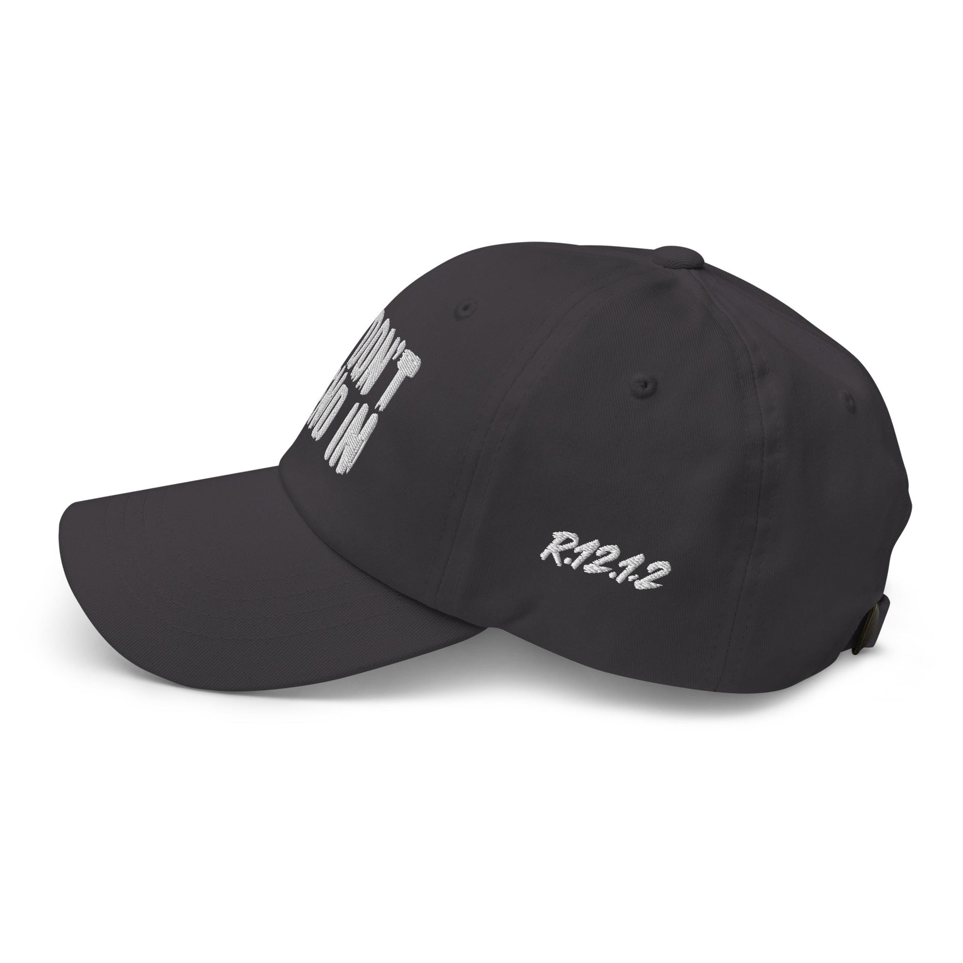 WE DON’T BLEND IN Cap — R.12.1.2 - SuNise & Co