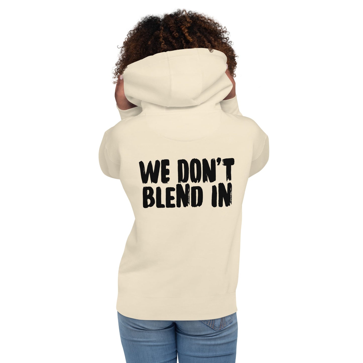 WE DON'T BLEND IN Hoodie in Pink — R.12.1.2 - SuNise & Co