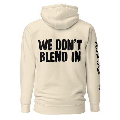 WE DON'T BLEND IN Hoodie in Pink — R.12.1.2 - SuNise & Co