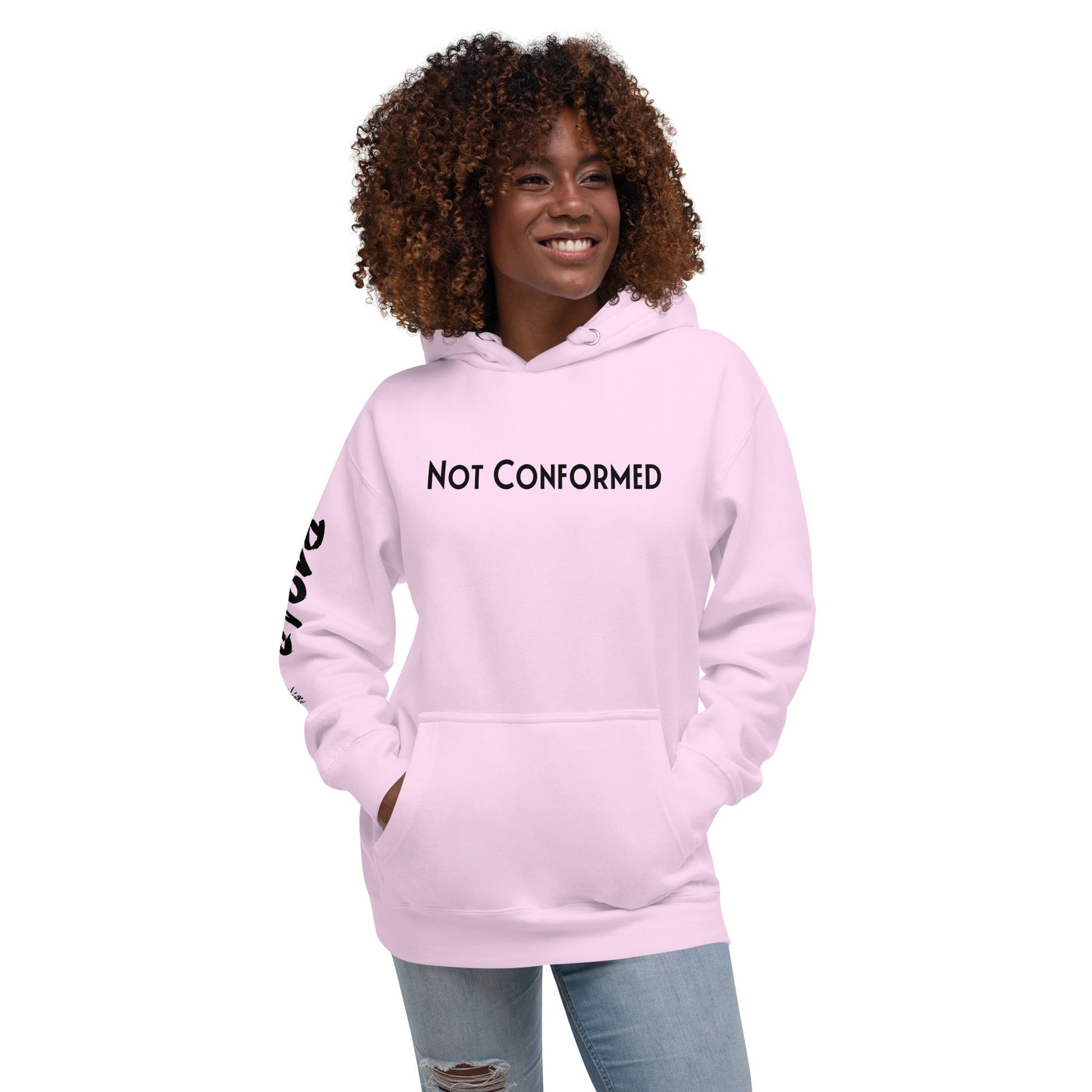 WE DON'T BLEND IN Hoodie in Pink — R.12.1.2 - SuNise & Co