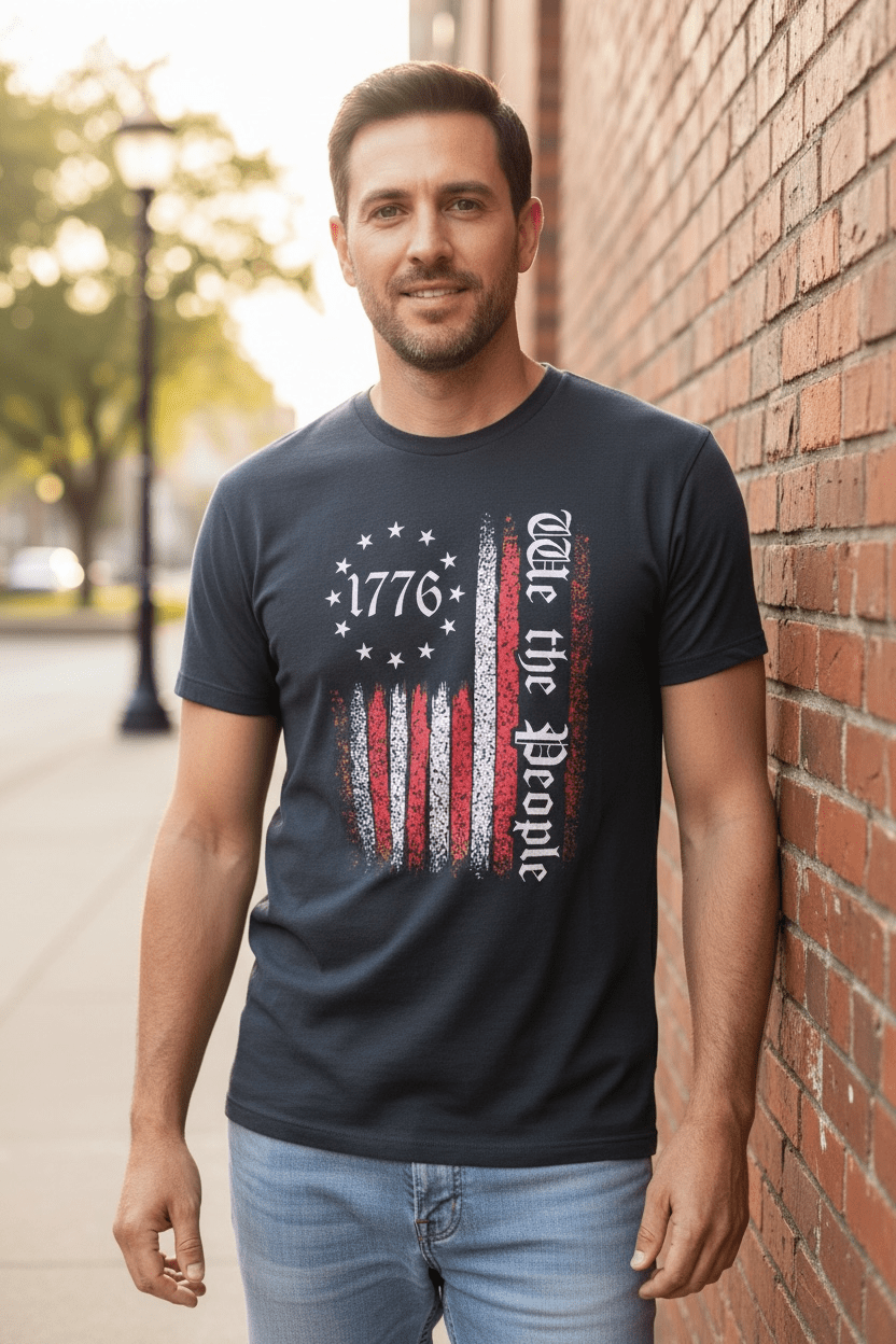 We The People 1776™ Tee – Freedom Heritage Shirt - SuNise & Co